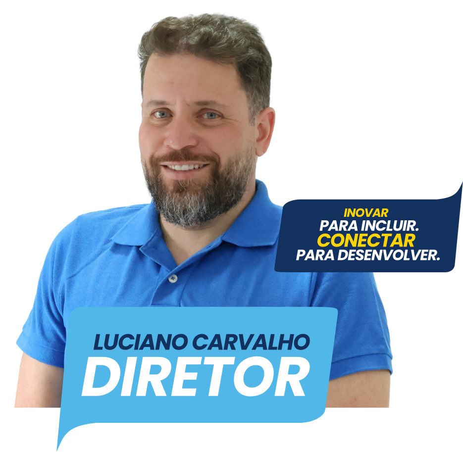Foto do Diretor Luciano Carvalho
